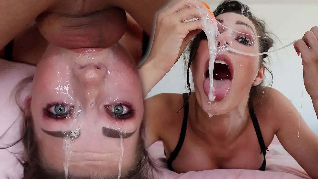 Sloppy Upside Down Throat Fuck – Balls Deep Facefucking with Young Amateur Teen –  Shaiden Rogue